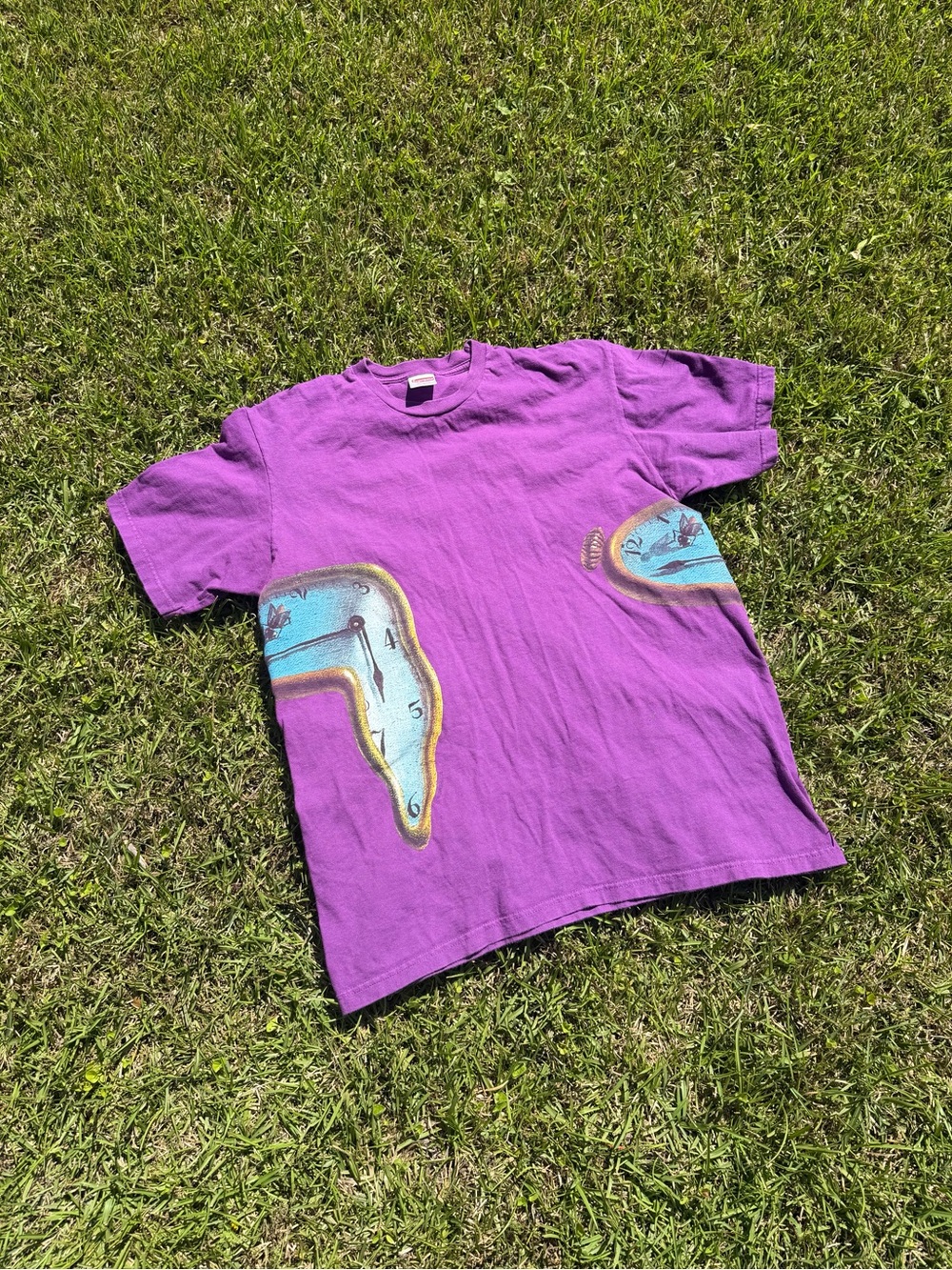 Supreme / Salvador Dali The Persistence Of Memory - T-shirt (Medium)